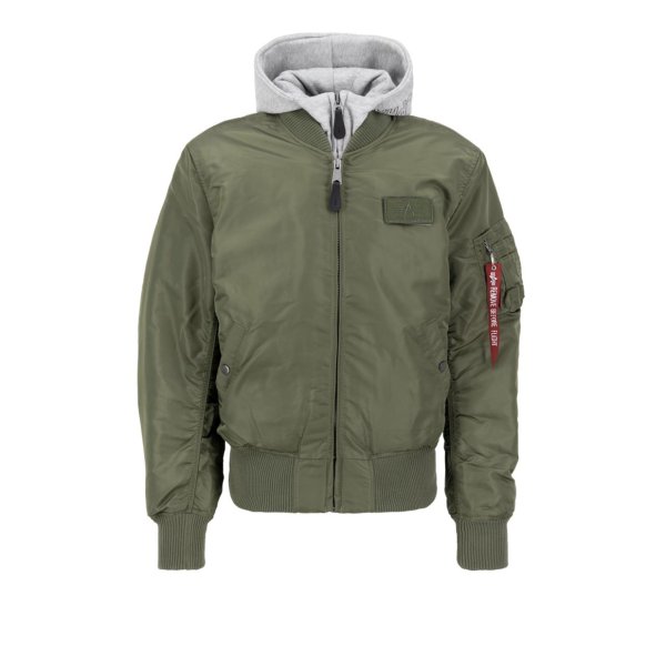 ALPHA Industries MA-1 D-Tec Bomberjacke,  sage-green