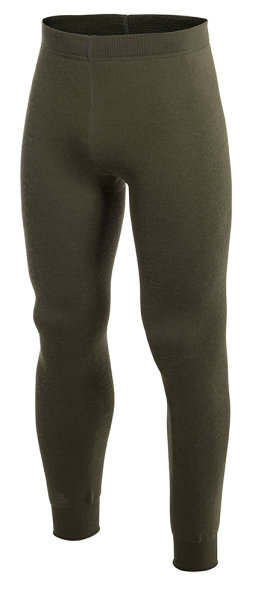 WOOLPOWER Unterhose lang LONG JOHNS man, Pine Green, oliv