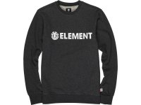 ELEMENT BLAZIN FT CREW crew neck sweater, charcoal grey