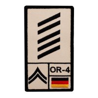 Rank Patch: Oberstabsgefreiter (sand)