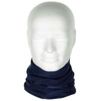 Round scarf, navy - one size
