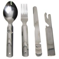 German Armed Forces cutlery, second-hand - 4 pieces -...