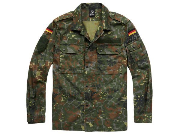 BW Bundeswehr Feldbluse, flecktarn - neu