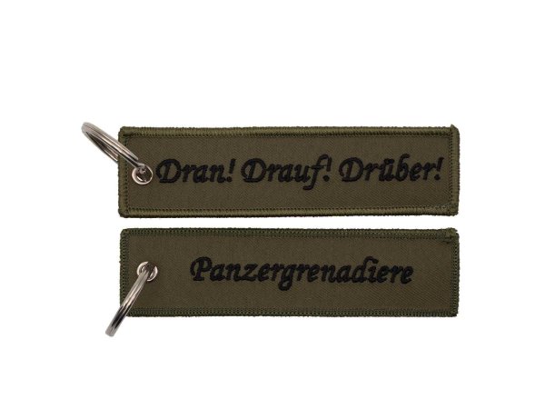 Schlüsselanhänger PANZERGRENADIER, oliv