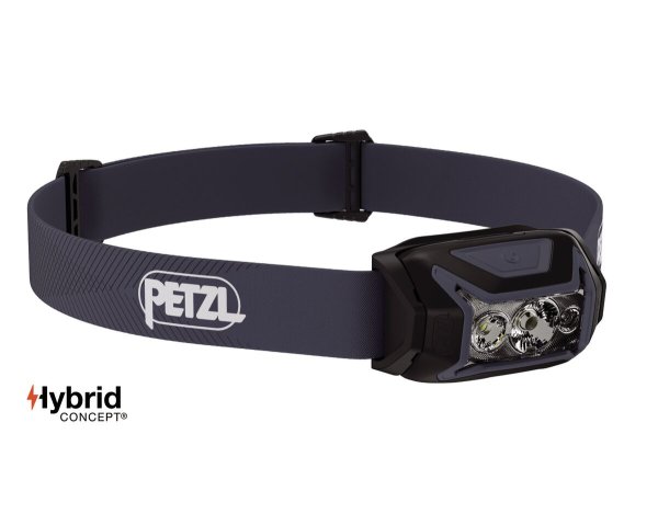 PETZL Stirnlampe ACTIK 450, schwarz