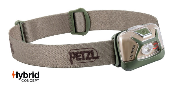 PETZL Stirnlampe TACTIKKA, sand