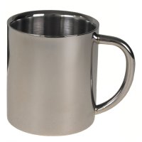 Mug, stainless steel double walled - 0,25 l