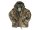 Nässeschutzjacke m. Fleece, flecktarn