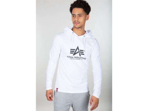 ALPHA INDUSTRIES Kapuzenpullover, Basic, weiß