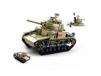 Sluban Medium Italian Tank 2in1 M38-B0711