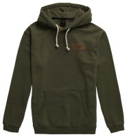 SUPERDRY. Hooded sweater WORKWEAR, olive