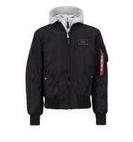 ALPHA Industries MA-1 D-Tec Bomberjacke  schwarz