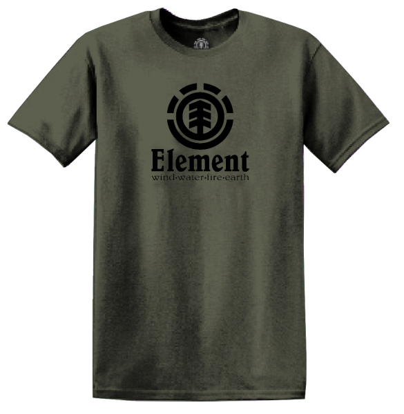 ELEMENT VERTICAL T-Shirt oliv