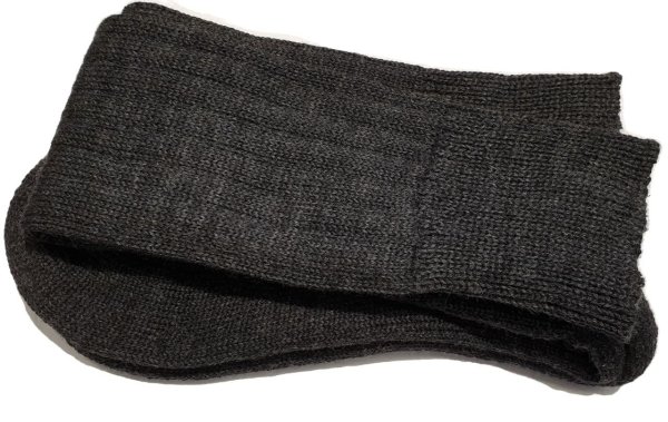 BW Bundeswehr Stiefelsocken mit Plüschsohle, anthrazit