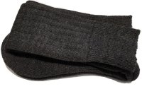German Armed Forces boot socks with plush sole, anthracite