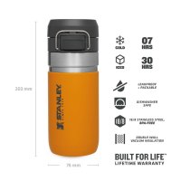 Trinkflasche Quick Flip Water Bottle 0.47l, gelb