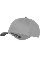Cap flexfit, Wooly Combed, silber
