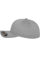 Cap flexfit, Wooly Combed, silber