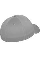 Cap flexfit, Wooly Combed, silber