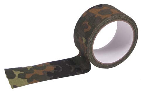 Gewebeklebeband, flecktarn - 10m