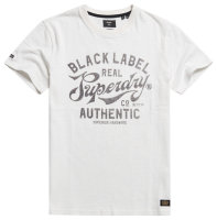 SUPERDRY. T_SHIRT BLACK OUT, white