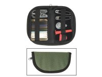 Sewing kit with case, olive