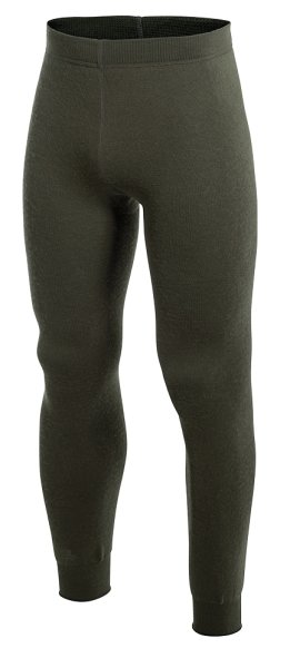 WOOLPOWER Unterhose lang LONG JOHNS women, Pine Green, oliv