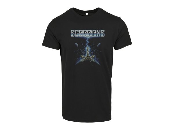 T-Shirt Scorpions Cosmis, schwarz