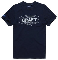 SUPERDRY. T-Shirt Vintage Script Style, dunkelblau