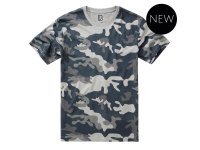 BRANDIT T-Shirt, grey-camo