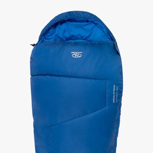 Schlafsack Sleepline 350 Mummy, BLUE