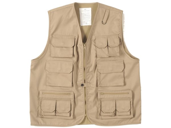 Anglerweste, khaki