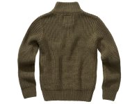 BRANDIT. Kinder Strickpullover/Troyer, oliv