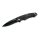 Taschenmesser Wolf, schwarz - 6,6cm