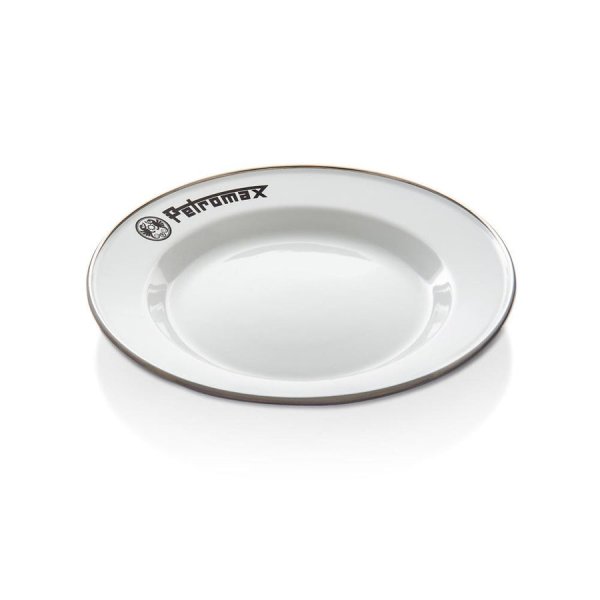 Petromax Emaille Teller weiß 2 Stück (22 cm)