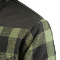 Holzfäller Jacke Sherpa, schwarz/oliv