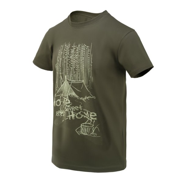 Helikon T-Shirt HOME SWEET HOME, oliv