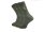 Jägersocken Hirsch, oliv - halblang - 3er-Pack