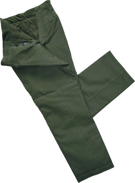 German Armed Forces thermal trousers, original - olive