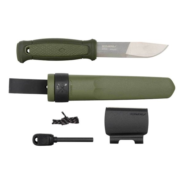 Outdoormesser Kansbol Survial-Kit, oliv