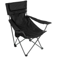 Klappstuhl DeLuxe schwarz