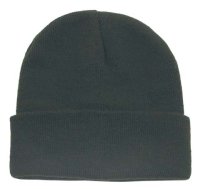 Roller cap, olive - fine knitted