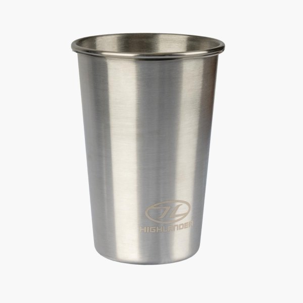 Edelstahl-Campingbecher, 500ml