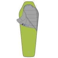 Mumien-Schlafsack  ZETA 50, limettengrün