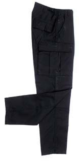 US Combat Trousers BDU, black
