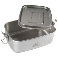 Lunch Box, Edelstahl, 14x20x7 cm