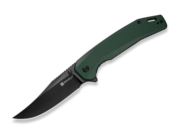 Taschenmesser SENCUT Vornix Green G10 Black Blade - 9,3cm