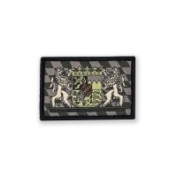 Patch: Bayern (tarnfarben), gewebt mit Klett - 4 x 6 cm