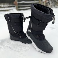 Schneestiefel, schwarz