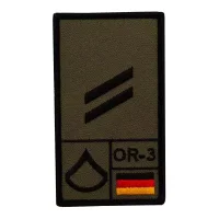 Rank Patch: Obergefreiter (links)